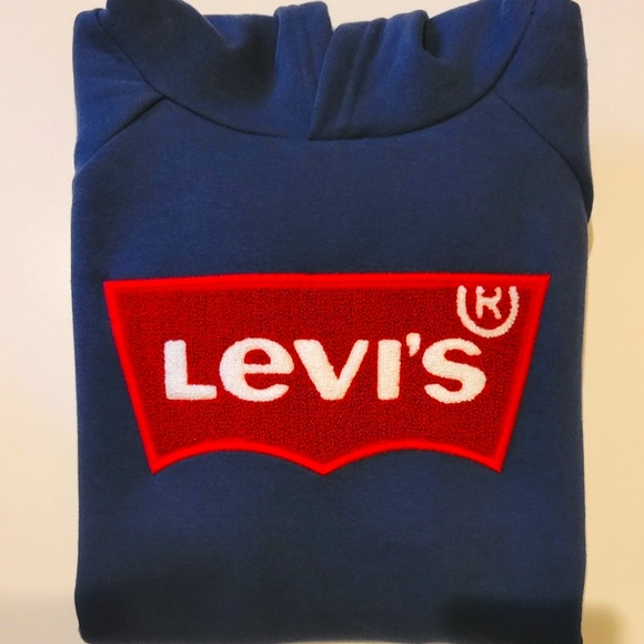 Levi's Logo Hoodie Sweatshirt - Boys - Picture 6 of 6
